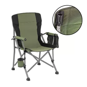 Leziter Comfort Plus Sessel mit Getränkehalter Grün
