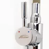 Corin freistehender Waschtischhahn mit flexiblem Auslauf, beige
