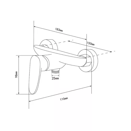 Colly zuhany csaptelep