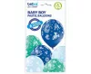 Modrý balón pre chlapčeka, 6 kusov, 12 palcov (30 cm)
