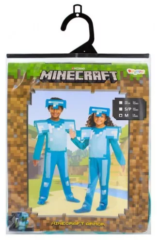 Kostým Minecraft Armor 3-4 roky