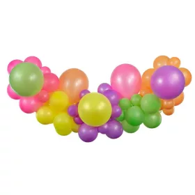   Šareni fluorescentni svijetli balon, set od 65 balonskih girlanda