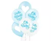 Oh Baby Boy léggömb, lufi 6 db-os 12 inch (30cm)