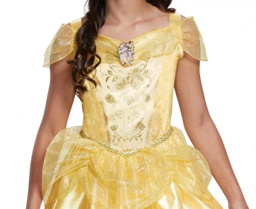 Kostým Disney princezien, Belle 7-8 rokov