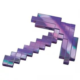 Minecraft dúhový krompáč 40 cm