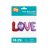 Love Colorful fólia lufi 74x29 cm
