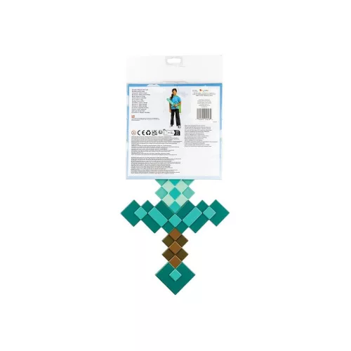 Sada meča a plášťa Minecraft Arm