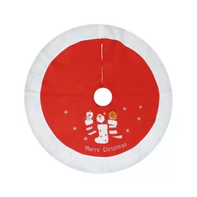   Červená sukňa na vianočný stromček, podložka pod pohár 80 cm
