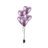 Szív Platinum Light Purple léggömb, lufi 6 db-os 12 inch (30 cm)