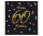 Happy Birthday 60 B&C Gold szalvéta 20 db-os 33x33 cm