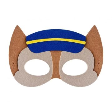 Kutyás Dog Brigade Police filc maszk 18 cm