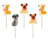 Corgi-Kuchenkerze, 5er-Set