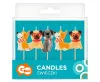 Corgi-Kuchenkerze, 5er-Set
