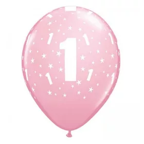 Ružičasti 1 pastelni balon, 6 kom. 11 inča (28 cm)