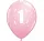 Ružičasti 1 pastelni balon, 6 kom. 11 inča (28 cm)