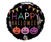 Fóliový balón Happy Halloween Pumpkins 46 cm