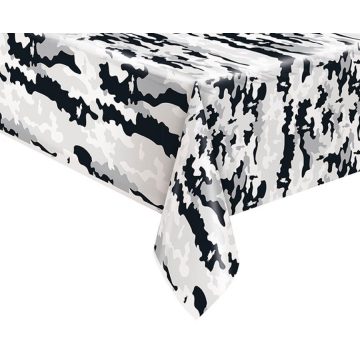   Fortnite Black terepmintás műanyag asztalterítő 137x213 cm