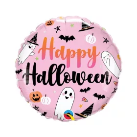 Fóliový balón Šťastný Halloween Roztomilý duch 46 cm