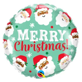 Vianočný fóliový balón Santa Claus 46 cm