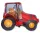 Traktor Red Pal fólia lufi 94 cm