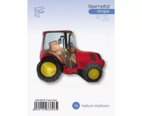 Traktor Red Pal fólia lufi 94 cm