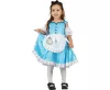Kostým Alica v krajine zázrakov Disney modrý 92/104 cm