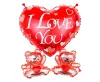 Fóliový balón Love Teddy Bears 48 cm