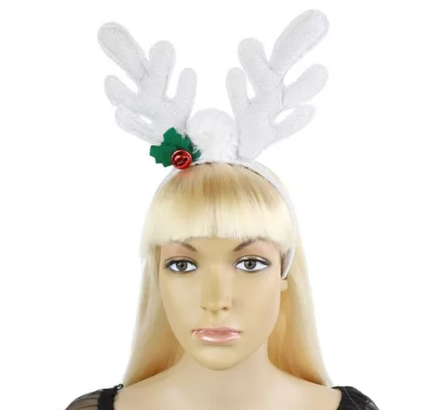 Strieborná čelenka z parožia 17 cm