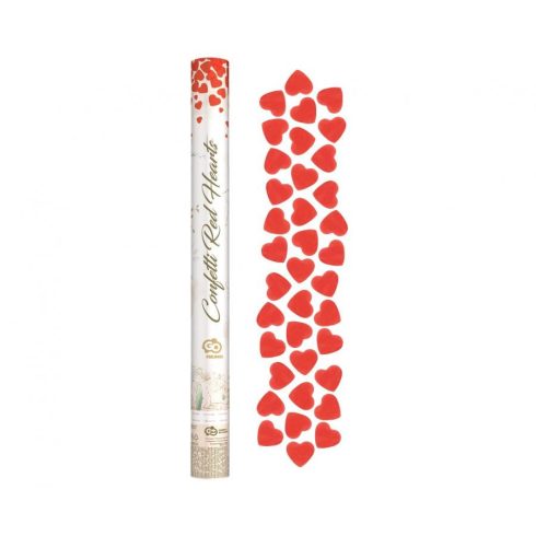 Szerelem Red Hearts konfetti kilövő 60 cm