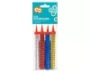 Színes Colorful torta tűzijáték 12 cm 4 db-os