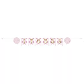1st Birthday Pink, Első születésnap papír felirat 182 cm