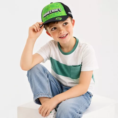 Minecraft Green Block gyerek baseball sapka 55 cm