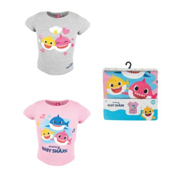   Baby Shark Fun gyerek rövid póló, felső 2 - 6 év / 92 - 116 cm
