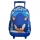 Sonic a sündisznó Modern prémium gurulós iskolatáska, táska 44 cm