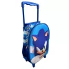 Sonic a sündisznó Modern gurulós ovis 3D hátizsák, táska 32 cm