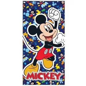   Disney Mickey Color Party fürdőlepedő, strand törölköző 70x140 cm (Fast Dry)