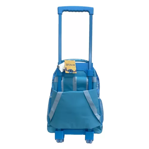 Disney Lilo és Stitch, A csillagkutya Smile prémium gurulós iskolatáska, táska 44 cm