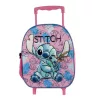 Disney Lilo és Stitch, A csillagkutya Doll gurulós ovis 3D hátizsák, táska 32 cm