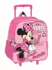 Disney Minnie Paris gurulós ovis 3D hátizsák, táska 32 cm
