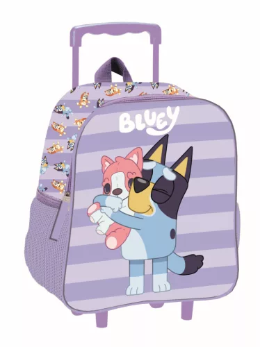 Bluey Puppy gurulós ovis 3D hátizsák, táska 32 cm
