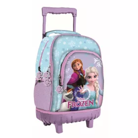   Disney Jégvarázs Winter Magic prémium gurulós iskolatáska, táska 44 cm