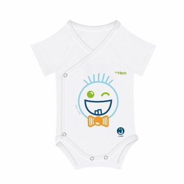   J Bimbi kombidressz koraszülött biopamut 44-62 cm My Hero 4 Season Boy 10743