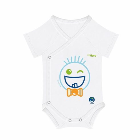J Bimbi kombidressz koraszülött biopamut 44-62 cm My Hero 4 Season Boy 10743