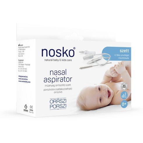 Nosko Orrszi Porszi orrszívó mûanyag szett 2 féle szívófejjel