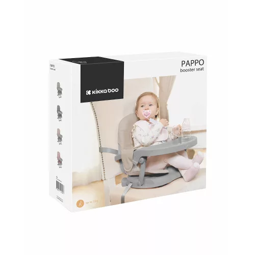 Kikkaboo Hochstuhl Pappo, stuhlmontiert, faltbar, olivgrün