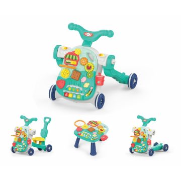   Kikkaboo készségfejlesztõ járássegítõ és asztal 4az1-ben Sweet Escape menta