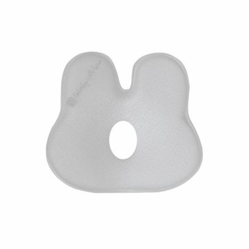   Kikkaboo párna - laposfejûség elleni memóriahabos ergonomikus Airknit nyuszi szürke
