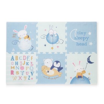   Petite and Mars Összeilleszthetõ puzzle szõnyeg Flatie 116x174x1,5 cm, padlóra 6 db