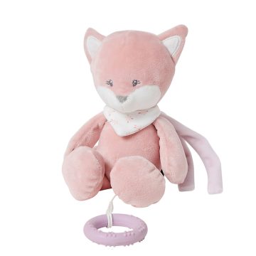   Nattou felhúzós zenélõ játék plüss kicsi Alice and Pomme - Alice, a róka