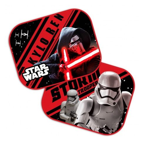 Seven Polska árnyékoló 2 db-os 44x35cm Star Wars fekete-piros